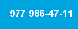 977 986-47-11 977 986-47-11